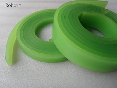 China Silk Screen Printing Polyurethane Rubber Squeegee Sheet Transparent High Density for sale