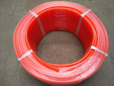 China Orange Color Polyurethane Round Belt For Ceramic Machines High Impact Resistance for sale
