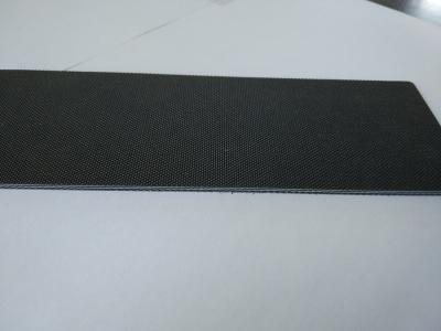 China Black Color Polyurethane Conveyor Belt , Polyurethane Flat Belt For Printing Industry for sale