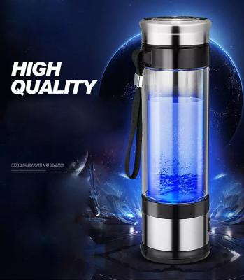 China 4W 5V USB Hydrogen Bottle 1600ppb Hydrogen Water Generator Bottle for sale