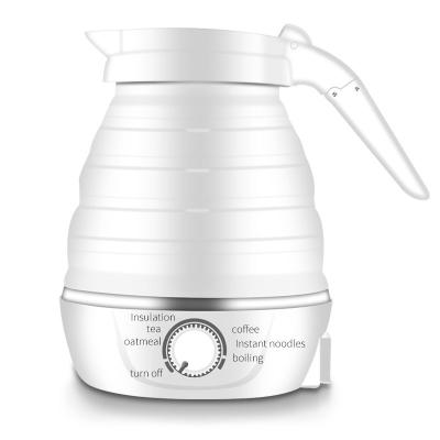 China Travel Folding Electric Kettle Hydrogen Bottle 0.6L 800w Automatic Power Off for sale