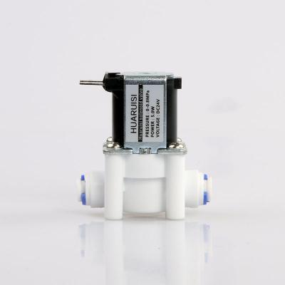 China Válvula de entrada do purificador de água DC12v 24v 2 pontos 3 pontos Válvula solenóide de uso geral à venda