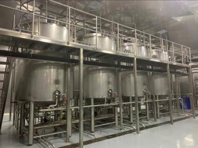 China Cadena de producción de lechería de la leche certificado del CE de la esterilización de la baja temperatura en venta