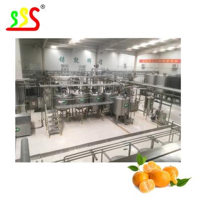 Chine 304 Stainless Steel Food Grade Automatic Fruit Vegetable Processing Line High Efficient à vendre