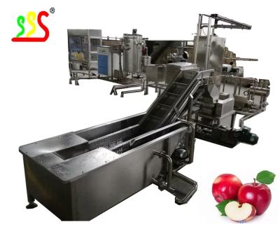 Chine 304 Stainless Steel Food Grade Fruit Puree Production Line For Food Processing à vendre