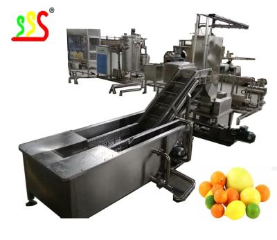 China Customizable Power Supply Fruit Processing Equipment 1 - 5t/H Production Capacity for sale
