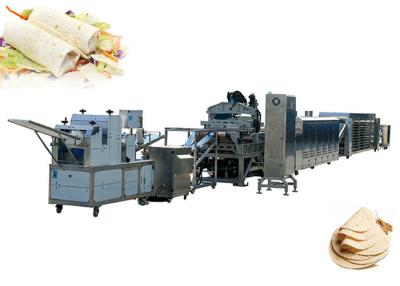 China Linha de produção automática PLC da tortilha do mexicano 250kg/H Moto à venda