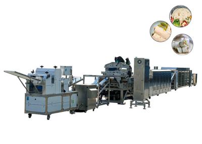 China Núcleo 8' 12' do PLC linha de produção elétrica da máquina da tortilha de milho 20Inch à venda