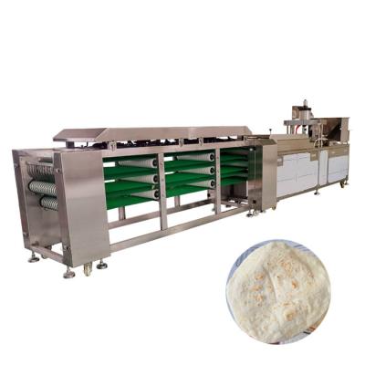 China Soft Taco Making Arabic Bread Production Line Fully Automatic for sale