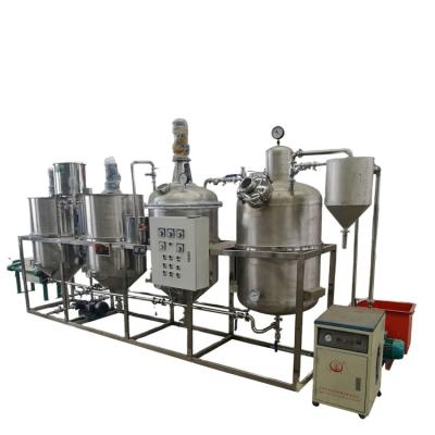 China Crude Vegetable Oil Refining Machine Cottonseed Oil Refinery Plant Palm Kernel Oil Refining equipment for sale