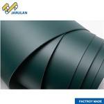 Logistics Conveying PU Conveyor Belt Dark Green Customized Belt