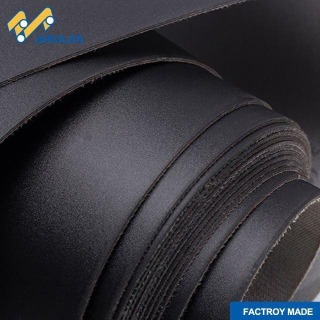 black PU belt for steel cutting machine