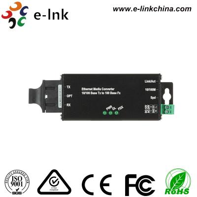 China Convertidor de Ethernet industrial de la fibra del vínculo del Tp medios, convertidor de los medios del cable de fribra óptica en venta