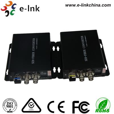 China SD/HD /3G SDI al convertidor de Asi de la fibra óptica, Sdi al convertidor de fibra óptica en venta