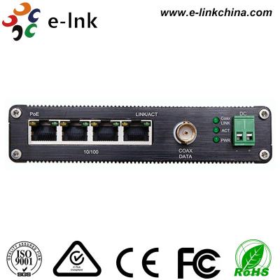 China Ethernet Over Coax Transmitter With POE Function for sale