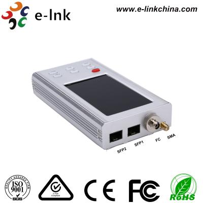 China Handheld Optical Detectors For SFP & SFP+ Optical Transceivers , Fiber Optic Cable Detector for sale