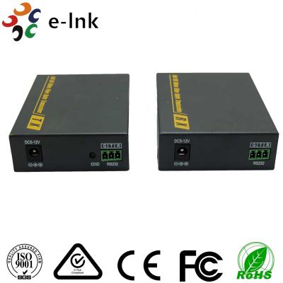 China fibra ótica 3860 x 2160 30Hz à manutenção programada 2km 4K do sinal do conversor 3D de Hdmi à venda