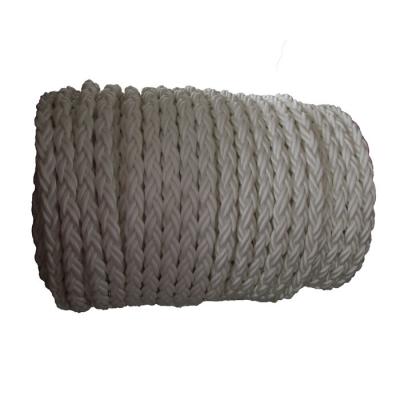China PP Polyester Mixed Braided Anchor Line Soft Portable Well Shock Absorption for sale