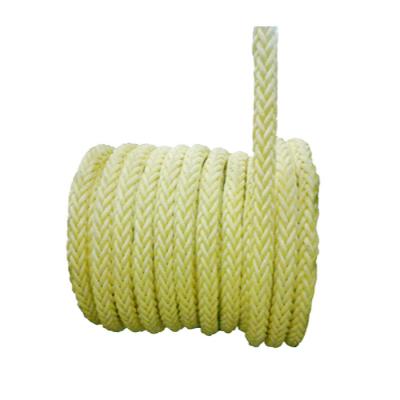 China 24 Strand Polypropylene Mooring Rope 96mm X 220m Special Mixed Braiding for sale