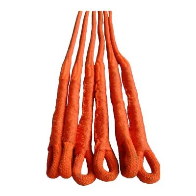 China General Vessel Mooring UHMWPE Fiber Rope Customized Length None Water Absorption for sale