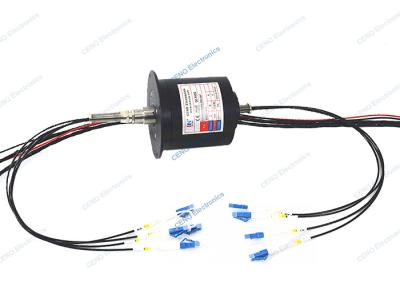 China IP51 Integrated Slip Ring Combined Power Signal And Fiber Optic Rotary Joint for sale