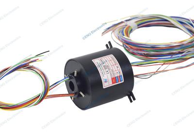 China 3000rpm High Speed Slip Ring With Through Hole For Industrial Application for sale