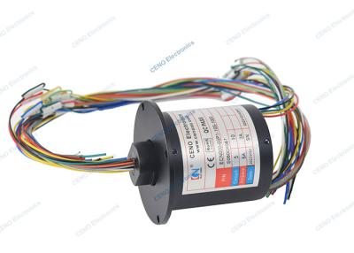 China Customized 1000RPM High Speed Slip Ring With Gold To Gold Material For Industry for sale