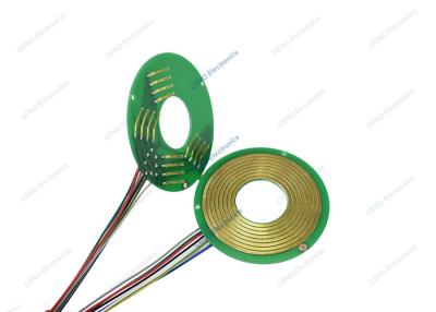 China FR-4 PCB Platter Separate Pancake Slip Ring With ID32mm For Electric Devices for sale