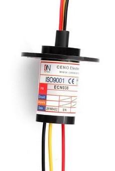 China Current 5A Capsule Slip Rings , 6 Wire Slip Ring Low Torque And Long Life for sale