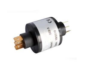 China 3 Flat Pin High Current Slip Ring No Mercury Inside Insert Type CE Approved for sale