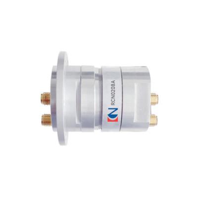China 1500 W Peak Power Coaxial Rf Slip Ring 60 Rpm For Simulation Tester for sale