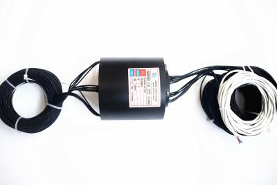China Testing Equipment High Speed Slip Ring 38mm Through Hole 15 Circuits for sale