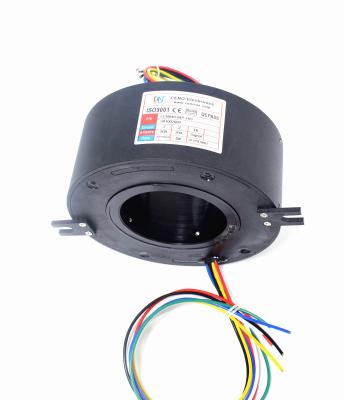 China Compact High Speed Slip Ring , Through Hole Slip Ring 5 * 10A / 24 * 5A for sale