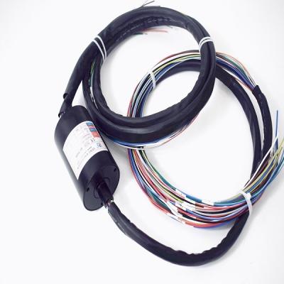 China Construction Engineering 250 Rpm Industrial Slip Ring With Solid Bore for sale
