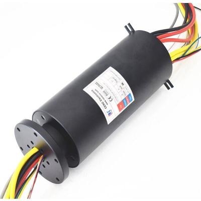 China High Current IP51 Carbon Brush Slip Ring With Aluminium Housing for sale