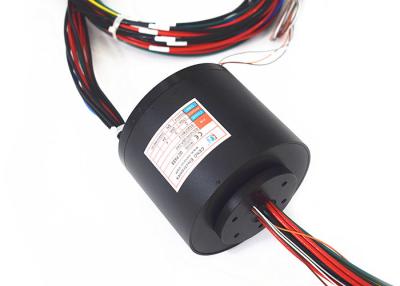 China Mixed Signals Industrial Slip Ring Customized 4x2A Signal 2x170A 100rpm for sale