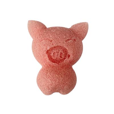 China Tipos rosados de la piel del ODM Clay Konjac Sponge Suitable All en venta