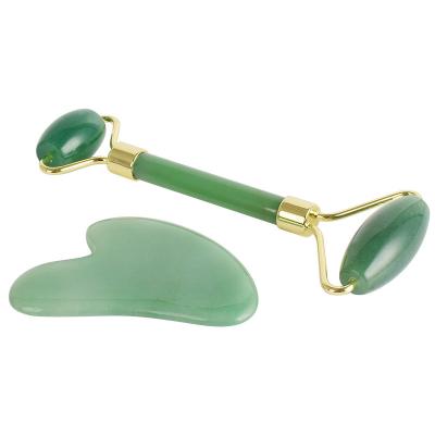 China Facial Sooth Roller And  Gua Sha Massage Tool Set OEM ODM for sale