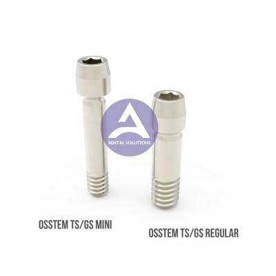 China Osstem GS TS Hex 1.22mm Dental Implant Titanium Screw for sale