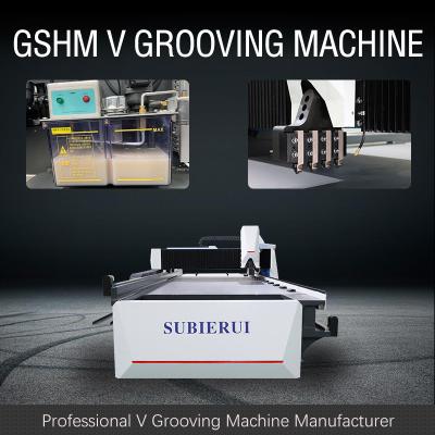 China 1240 CNC V Grooving Machine For Display Props Metal Furniture V Slotting Machine for sale
