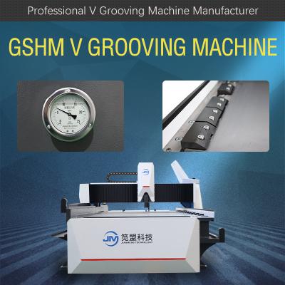 China CE V Groove Cutting Machine For Ornamental Metal Design CNC V Grooving Machine for sale