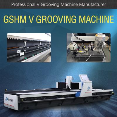 China Automatic Horizontal V Grooving Machine For Sheet Metal Grooving Machine 1550 for sale