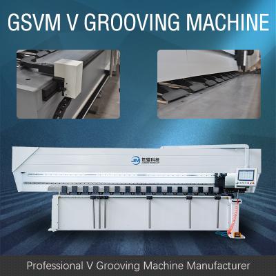 China Heavy Duty V Groove Cutter Machine Elevator Wall Panels V Groover Machine for sale