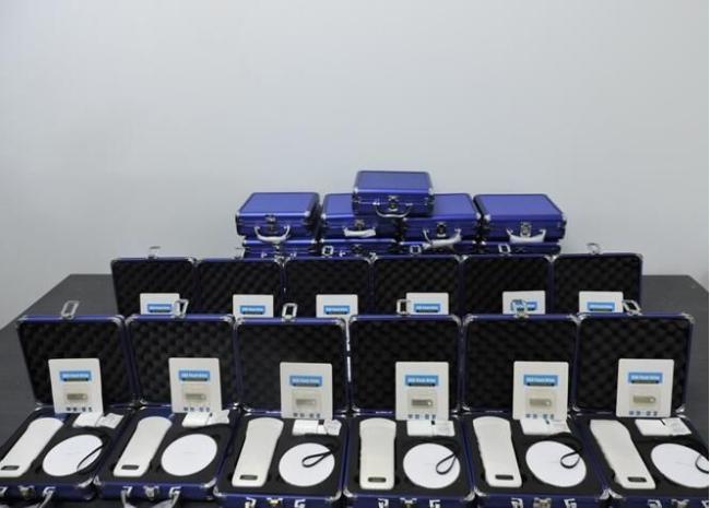 Wifi Color Doppler Handheld Ultrasound Scanner Linear And Convex Connected To Mobilephone Android iOS Windows Supported 4