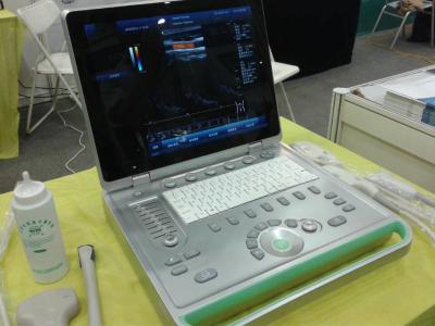 China 3D Laptop Ultrasound Scanner Color Doppler Machine With Large Volume Hardisk for sale