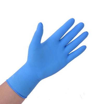 Chine Boîte à gants jetable de nitriles libres non toxiques de poudre de 100 à vendre