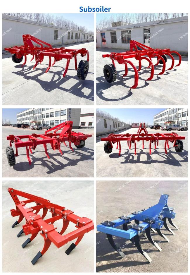 Efficient Deep Tillage Tractor Subsoiler for Agricultural