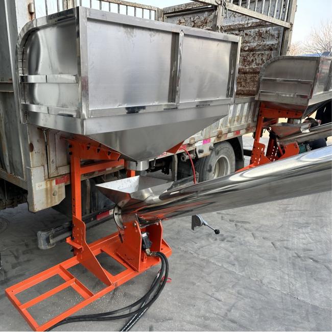 Source Factory Electric Hydraulic Equipment Conveying Fertilizer Feeder Machine