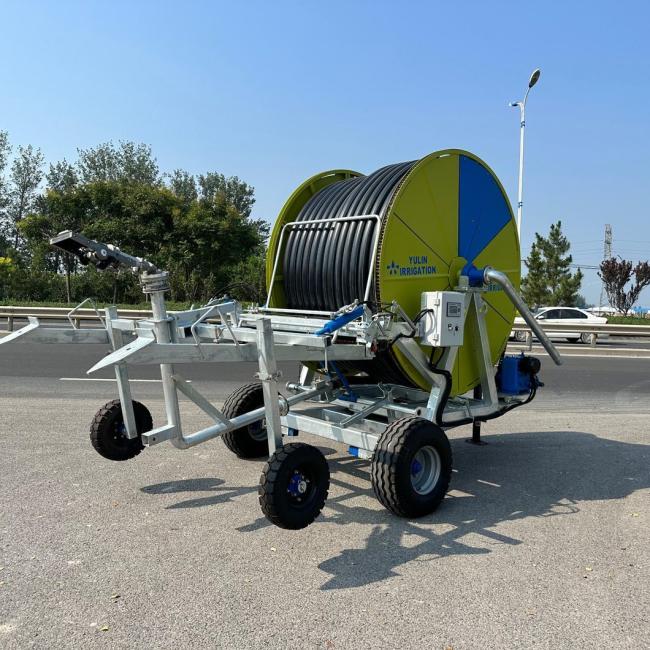 Hose Reel Sprinkler Irrigation System for Farm Using