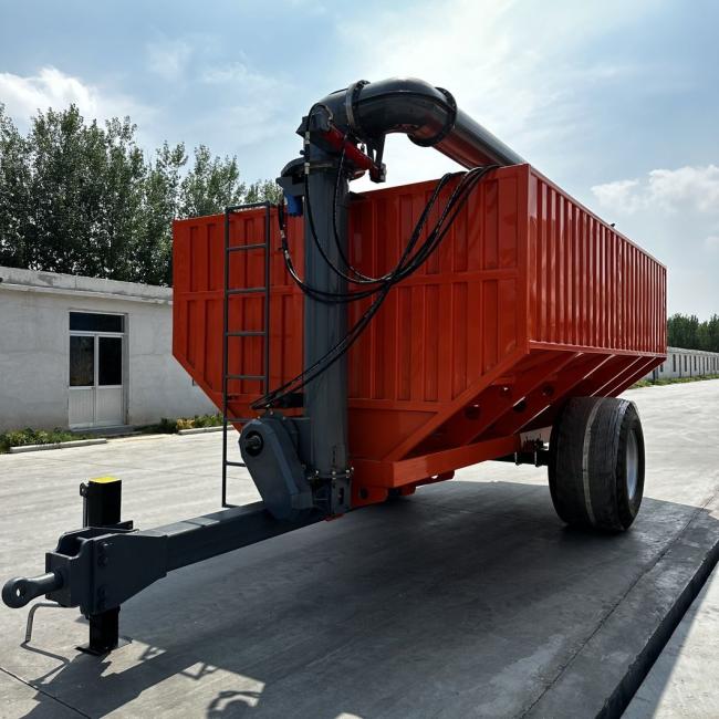 China Factory Tractor Trailer Grain Transport Truck Grain Cart for Sale